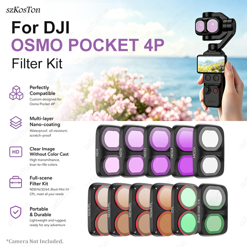 Lens Camera Clip - Kit de Filtros de Lente para