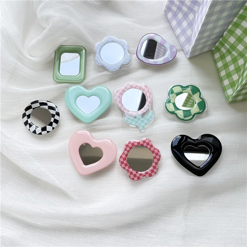 Phone Accessories Vending Machine - Lindo espejo tulipán flor plegable soporte