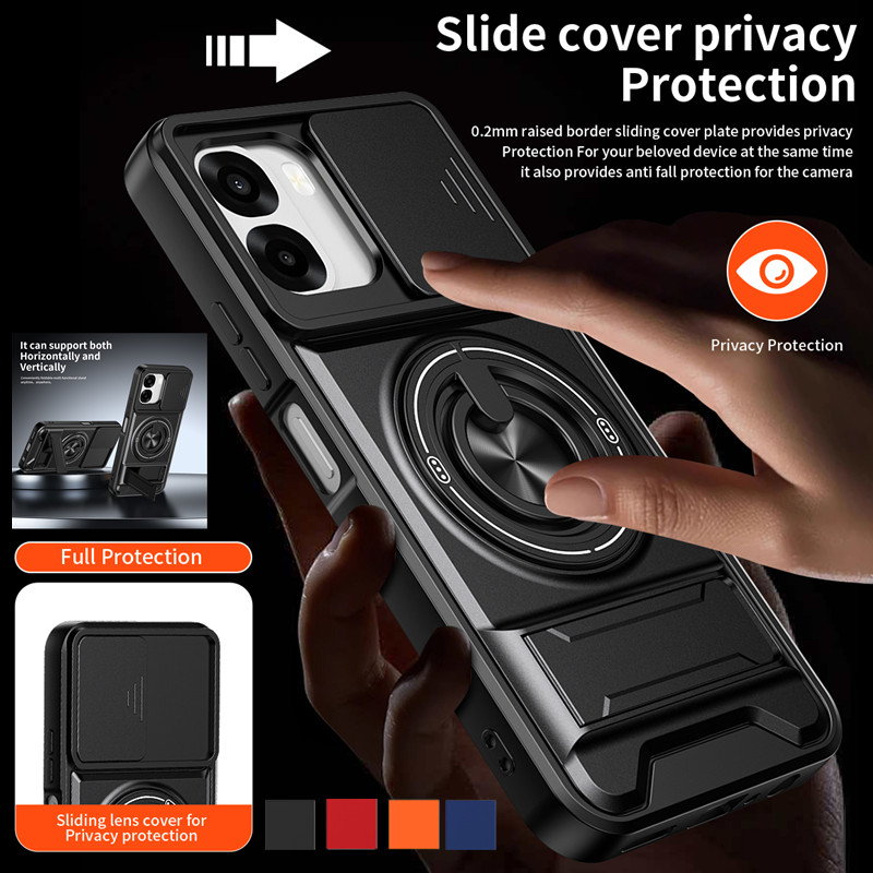 Phone Accessories Ring Holder - Funda de teléfono con armadura para