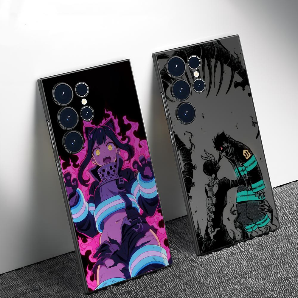 Samsung Accessories Phone - Funda de teléfono Anime F-Fire Force