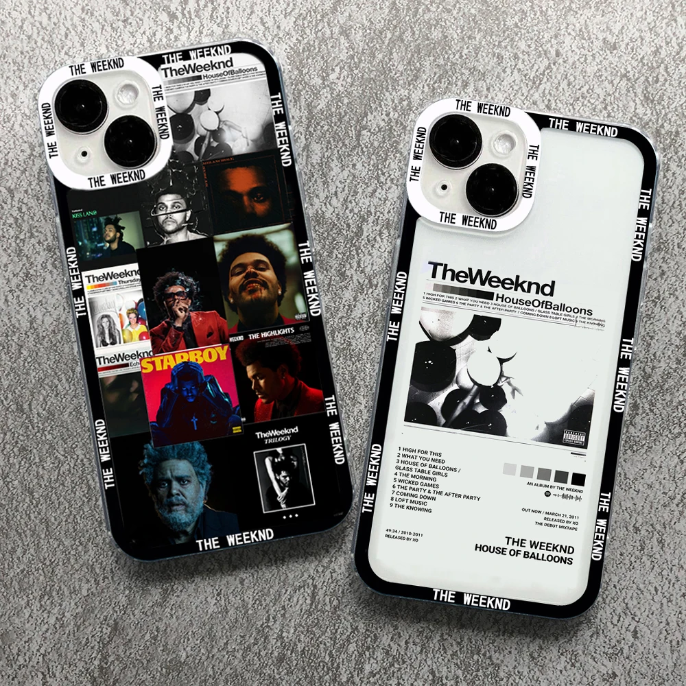 Phone Accessories Poster - Funda Minimalista The Weeknd para iPhone