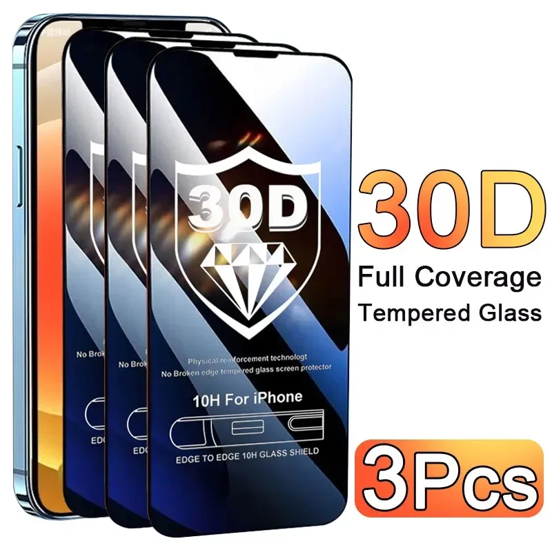 Phone Accessories Pouch - 3 Fundas Protectoras de Cristal para