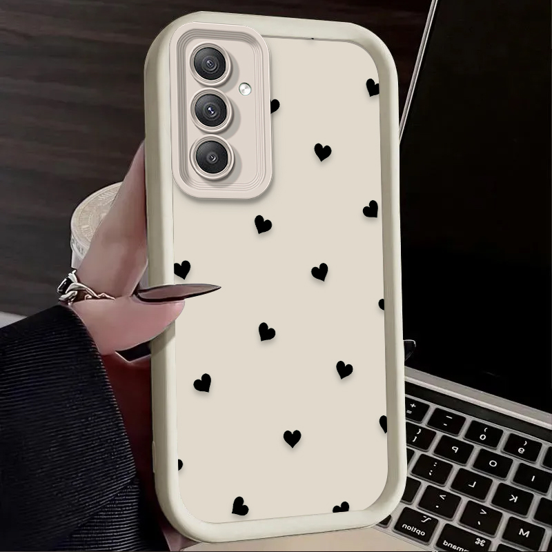 Funda negra con lazo de corazó - Samsung Accessories Phone reseña y precio