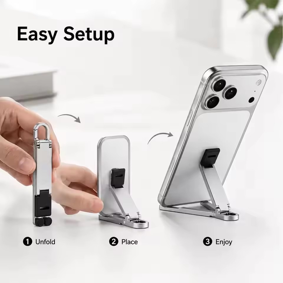 Soporte plegable para teléfono - Quirky Phone Accessories reseña y precio