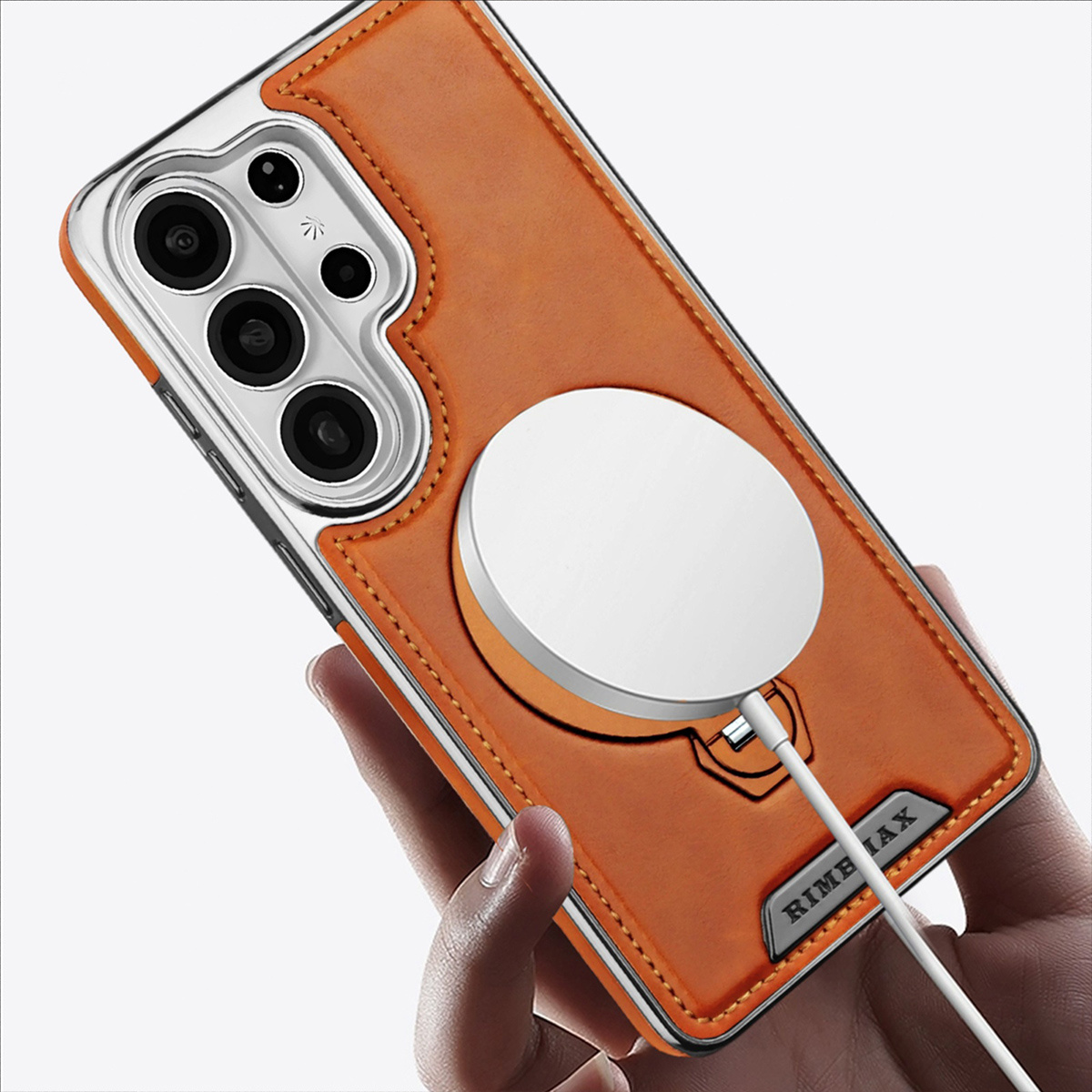 Funda de cuero PU para Samsung - Phone Accessories Ring Holder reseña y precio