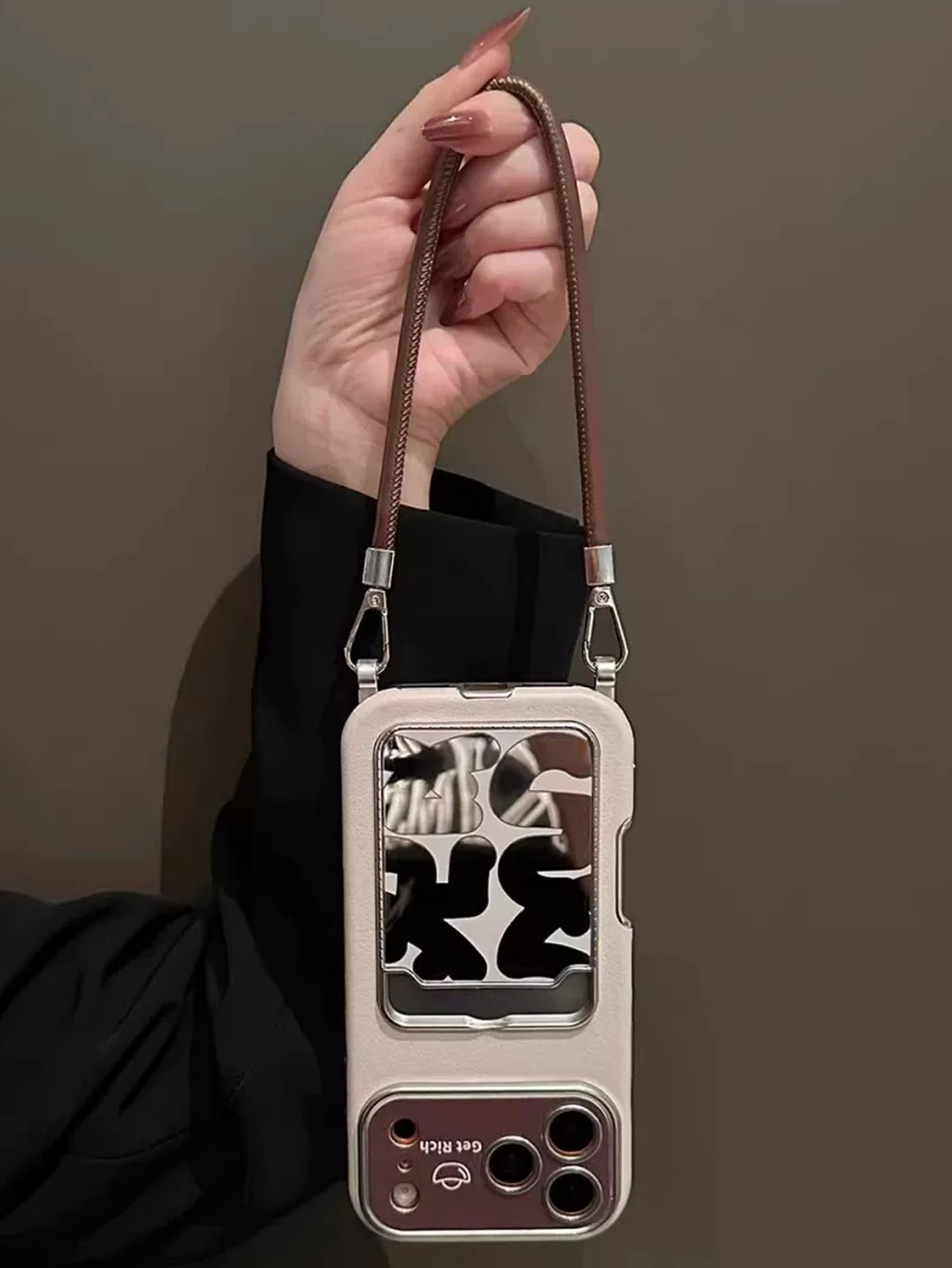 Funda de Lujo de Cuero con Esp - Phone Accessories Case reseña y precio