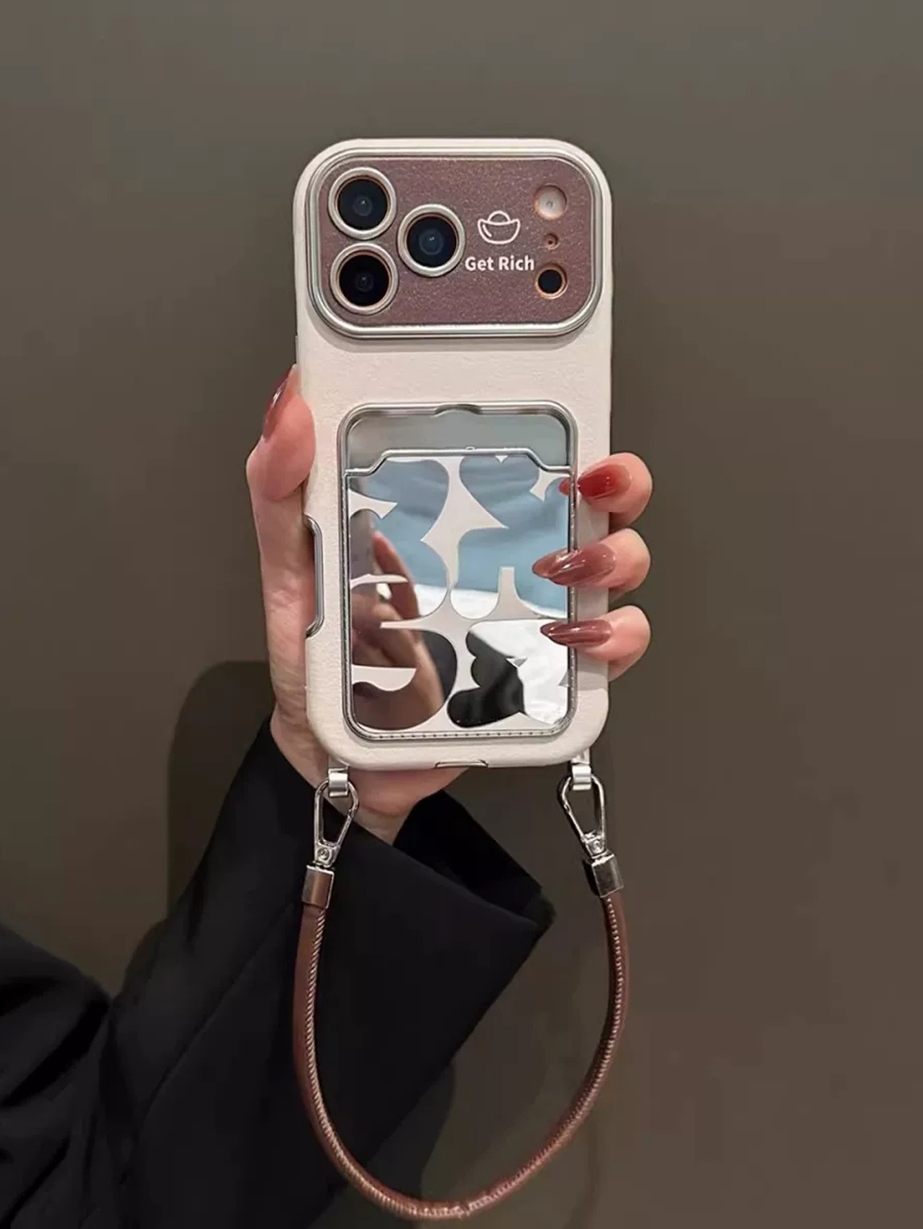 Funda de Lujo de Cuero con Esp - Phone Accessories Case reseña y precio