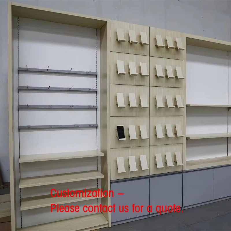 Mueble de Exhibición Moderno p - Phone Accessories Design Shop reseña y precio