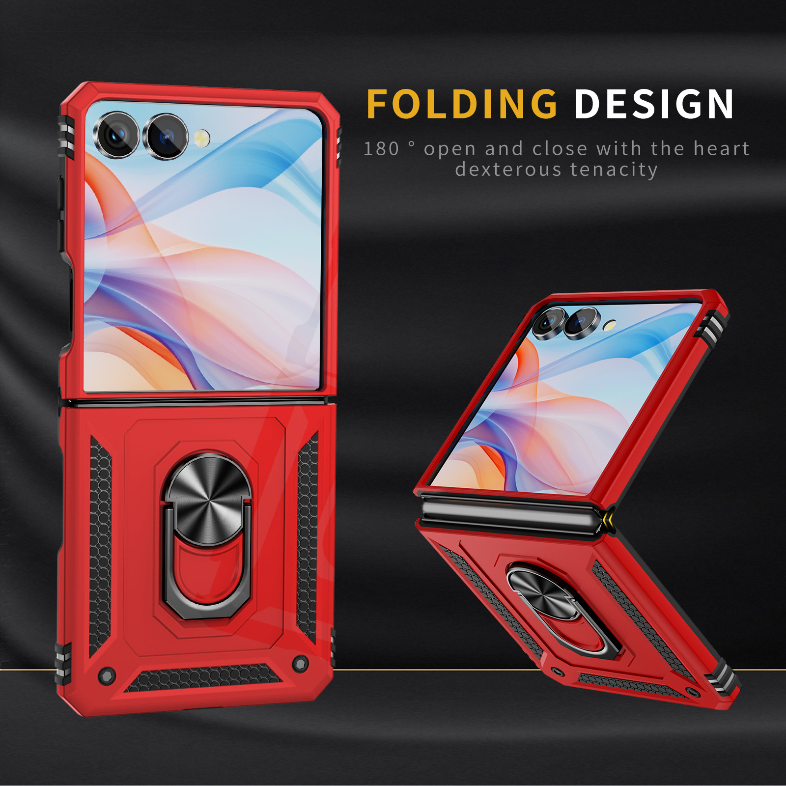 Funda de teléfono a prueba de  - Phone Accessories Ring Holder reseña y precio