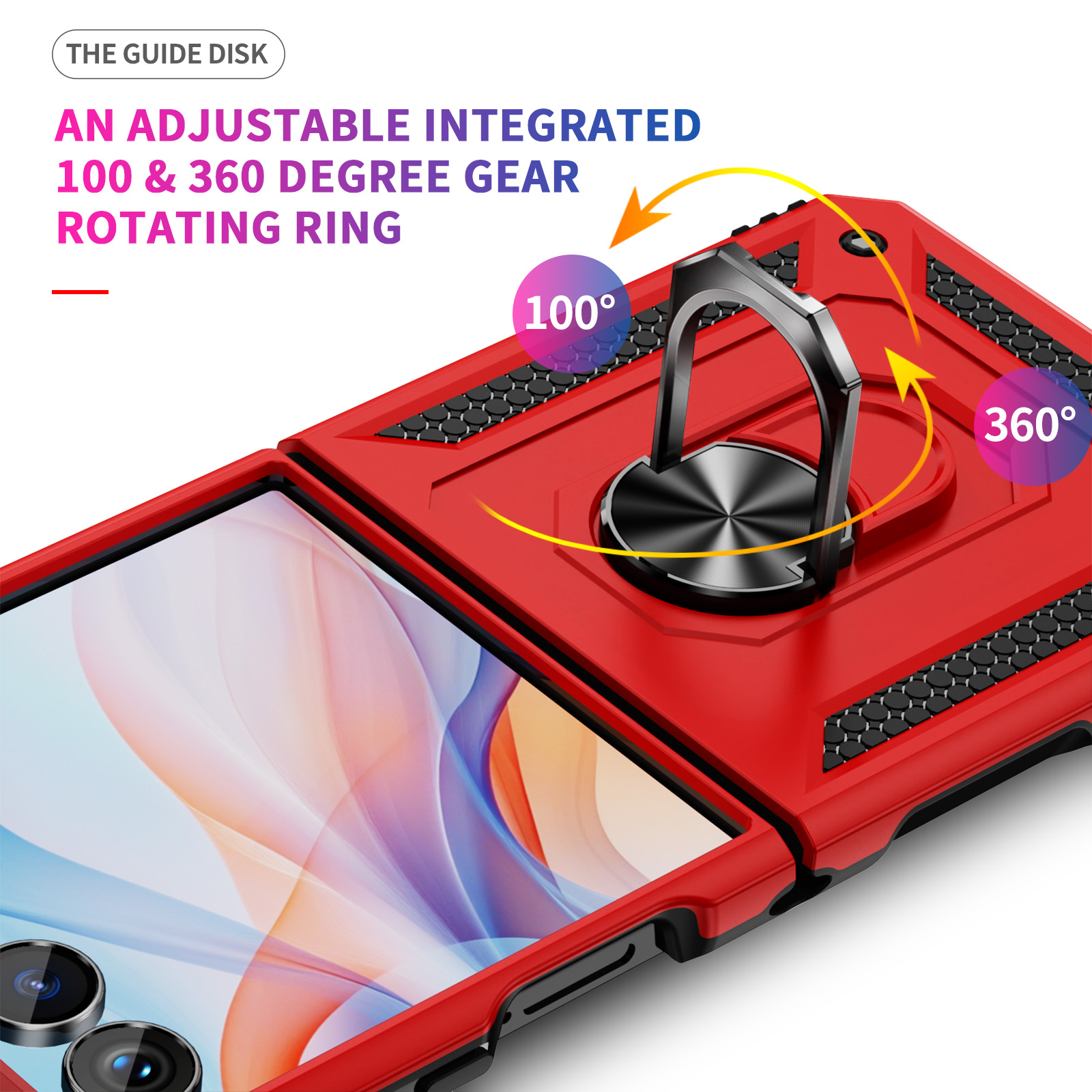 Funda de teléfono a prueba de  - Phone Accessories Ring Holder reseña y precio