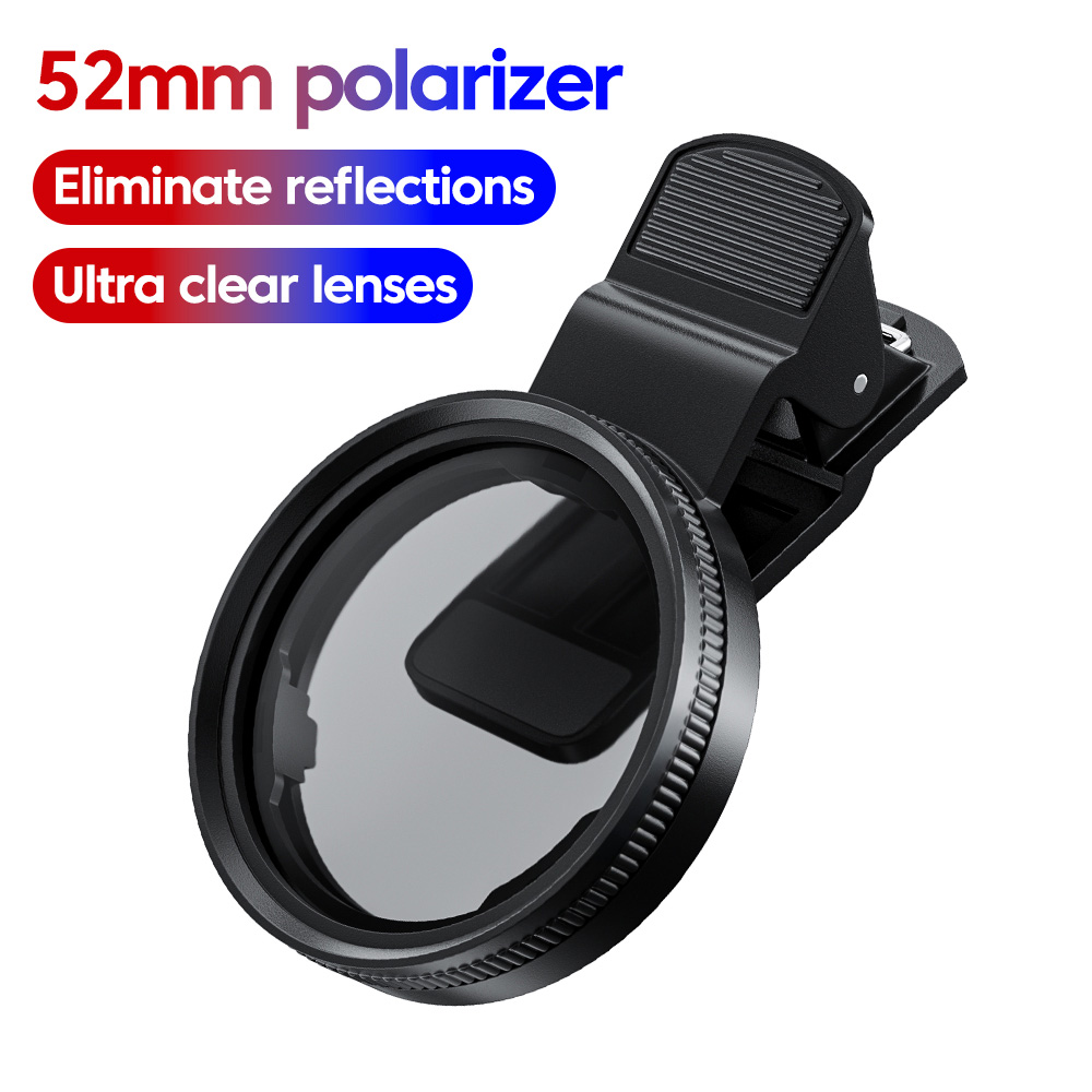 Kit de filtro CPL/UV con clip  - Lens Camera Clip reseña y precio