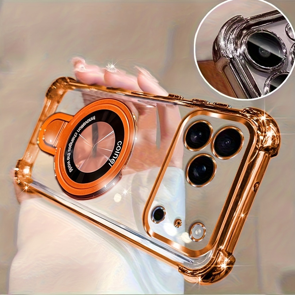 Funda de Lujo con Acabado Plat - Phone Accessories Ring Holder reseña y precio