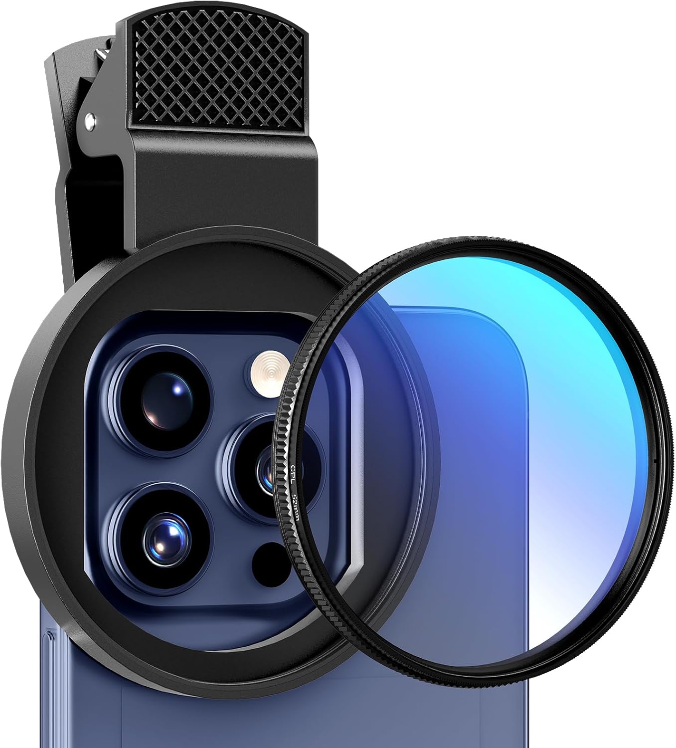 Kit de filtro CPL/UV con clip  - Lens Camera Clip reseña y precio