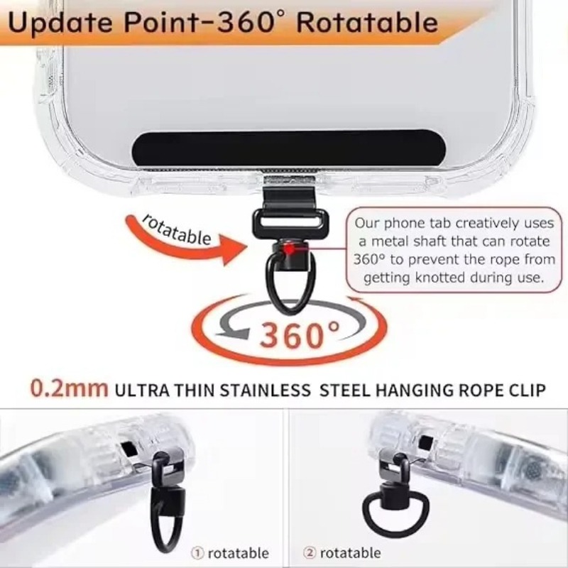 Clip Giratorio 360° para Teléf - Phone Accessories Ring Holder reseña y precio