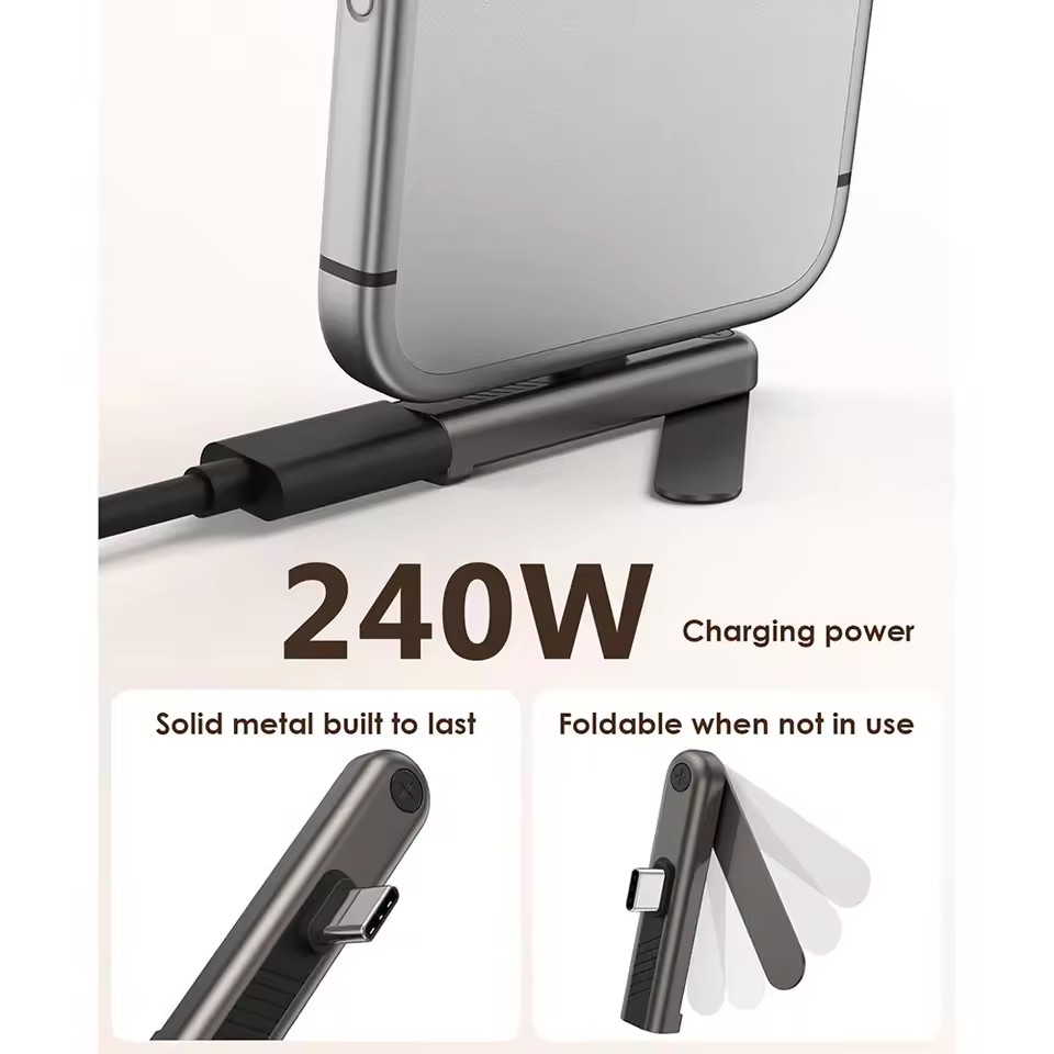 2/1PCS Adaptador Plegable Port - Quirky Phone Accessories reseña y precio