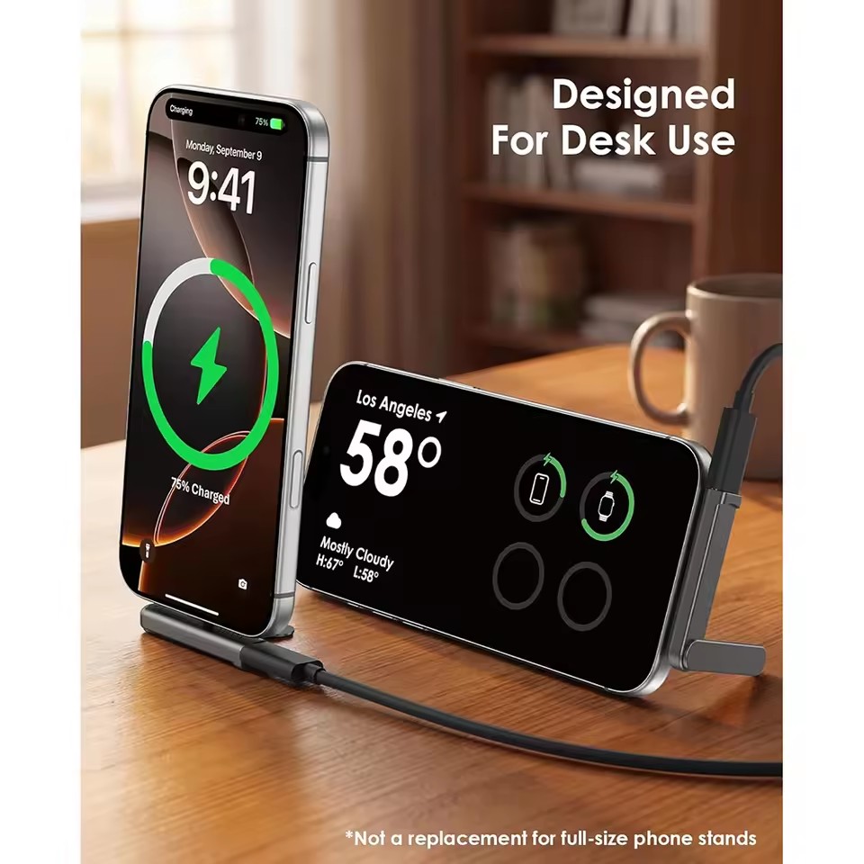 2/1PCS Adaptador Plegable Port - Quirky Phone Accessories reseña y precio