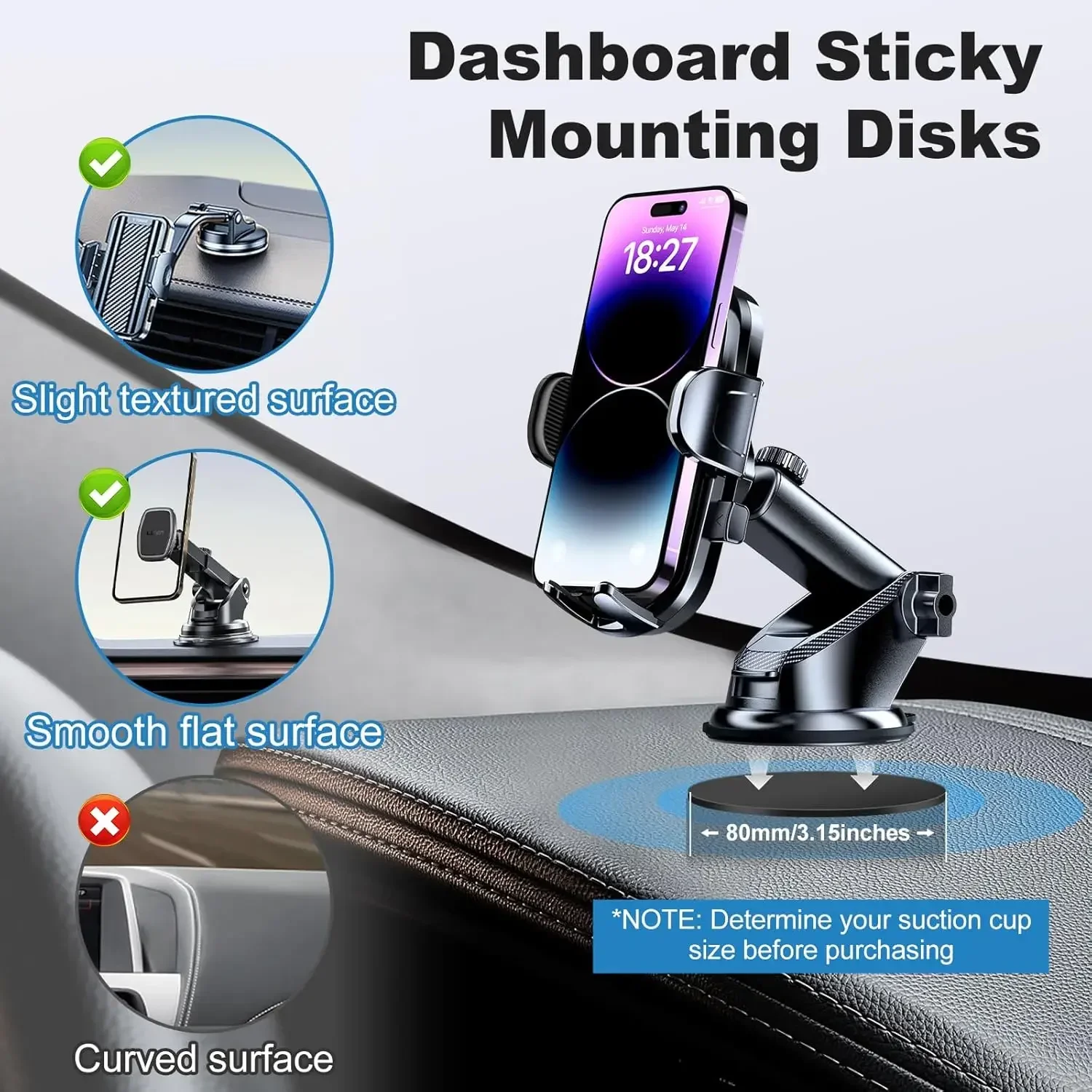 Juego de almohadillas adhesiva - Quirky Phone Accessories reseña y precio