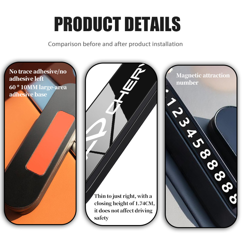 Tarjeta de Estacionamiento Tem - Qq Phone Accessories reseña y precio