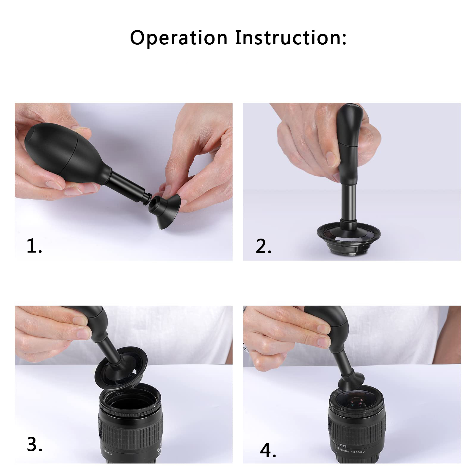 Kit de ventosa de lente con 7  - Lens Camera Clip reseña y precio
